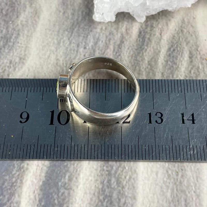 Peridot Large Size Ring