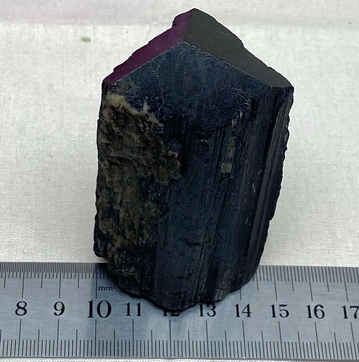 Black Tourmaline Large Raw & Polished Generator Crystal Points