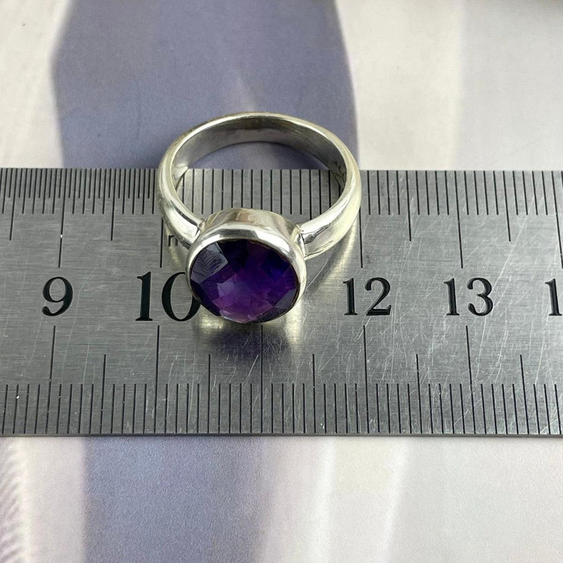 Small Band Size Gemstone Ring