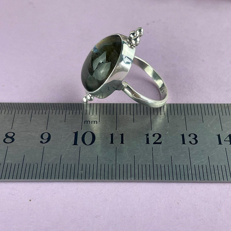 Medium Size Labradorite Ring