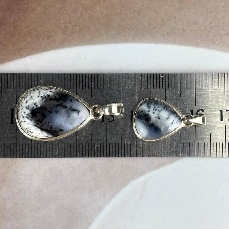 Dendritic Opal (Merlinite) Assorted Shape Pendants