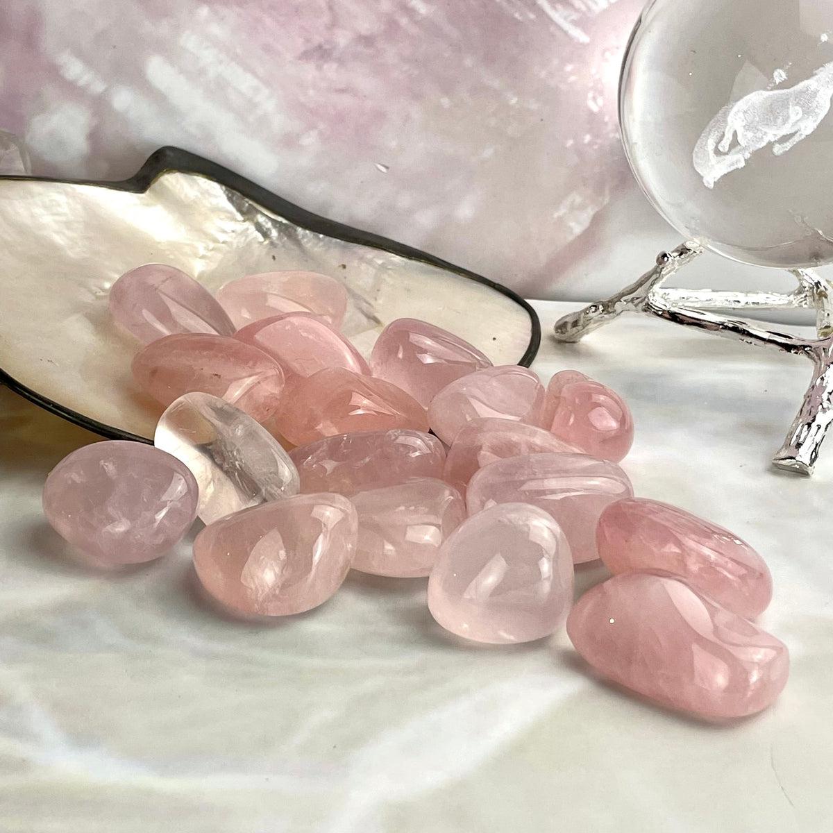 Rose Quartz Pocket Stones
