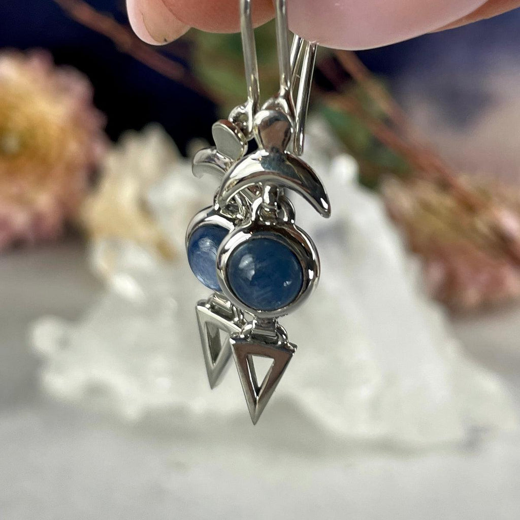 Kyanite Sterling Silver Earrings
