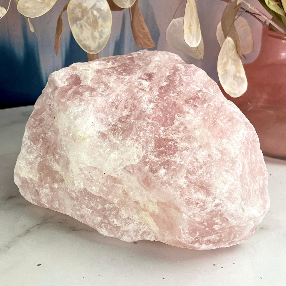 Rose Quartz Chunk