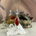 Angel Wing Crystal Pendant