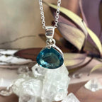 Pear Shaped Gemstone Pendant