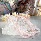 Rose Quartz Crystal Beads