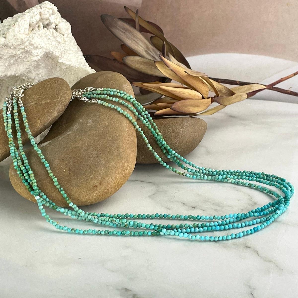 Turquoise Bead Necklace