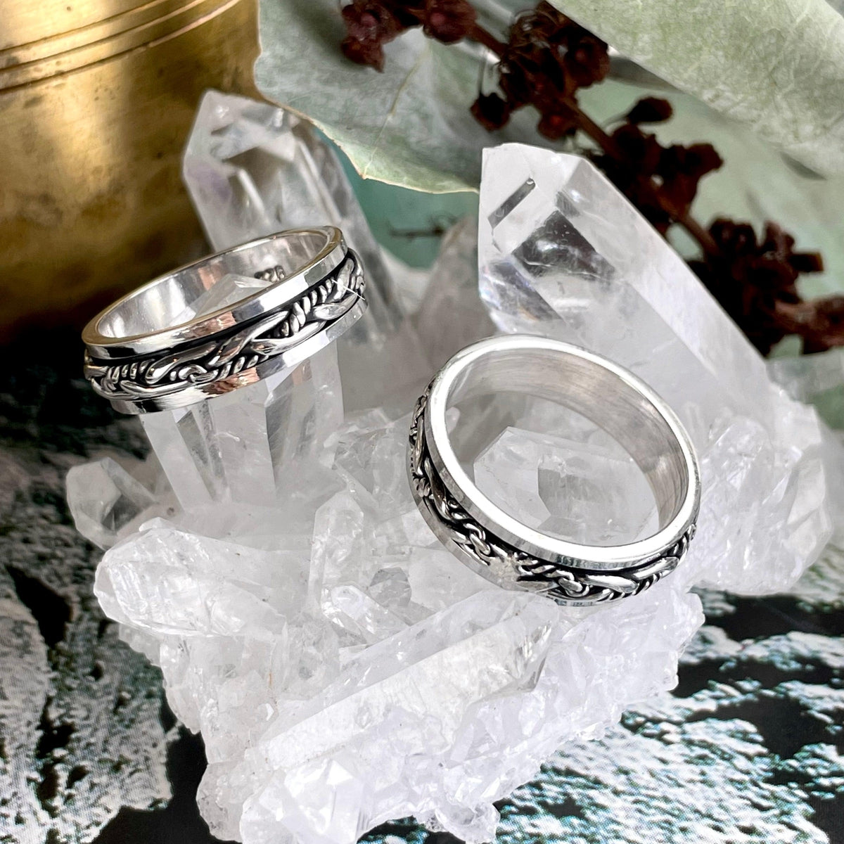 Unisex Spinner Ring
