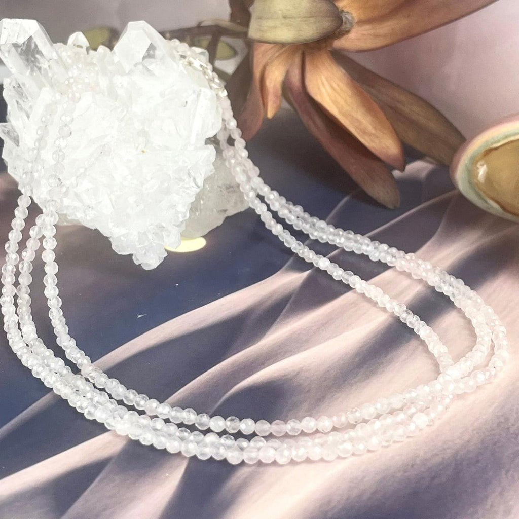 Pale Pink Crystal Beads