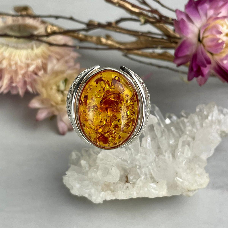 Real Amber Silver Jewellery