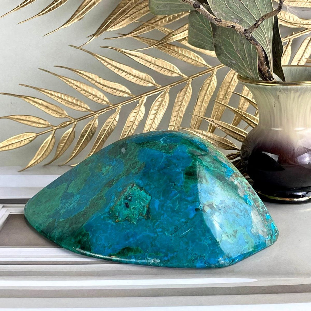 Blue Green Large Crystal