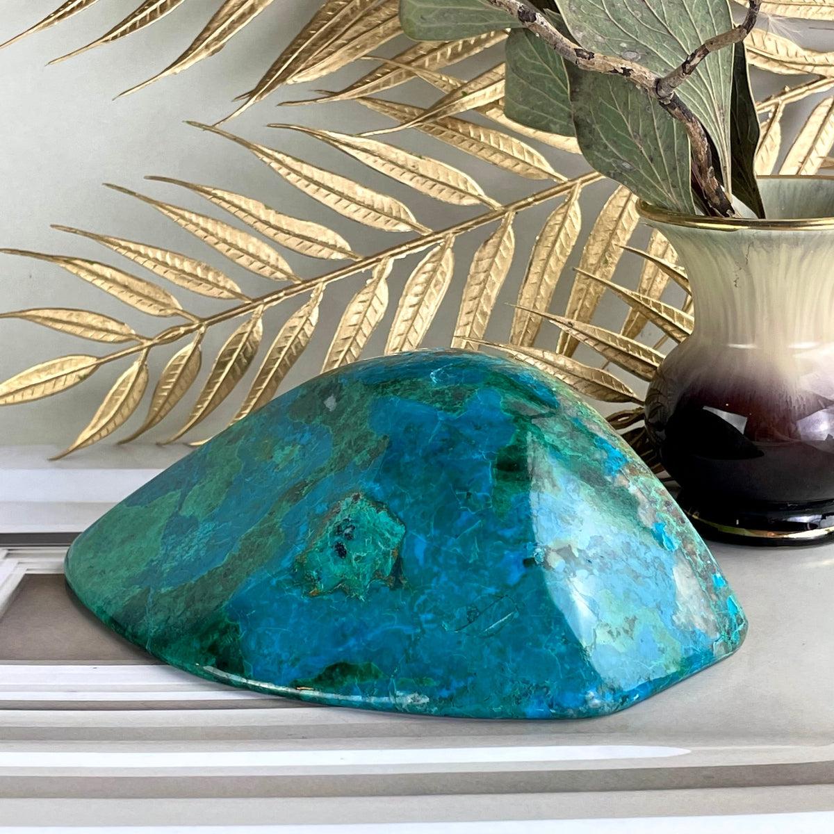 Blue Green Large Crystal