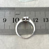 Garnet Oval Brilliant Cut Ring