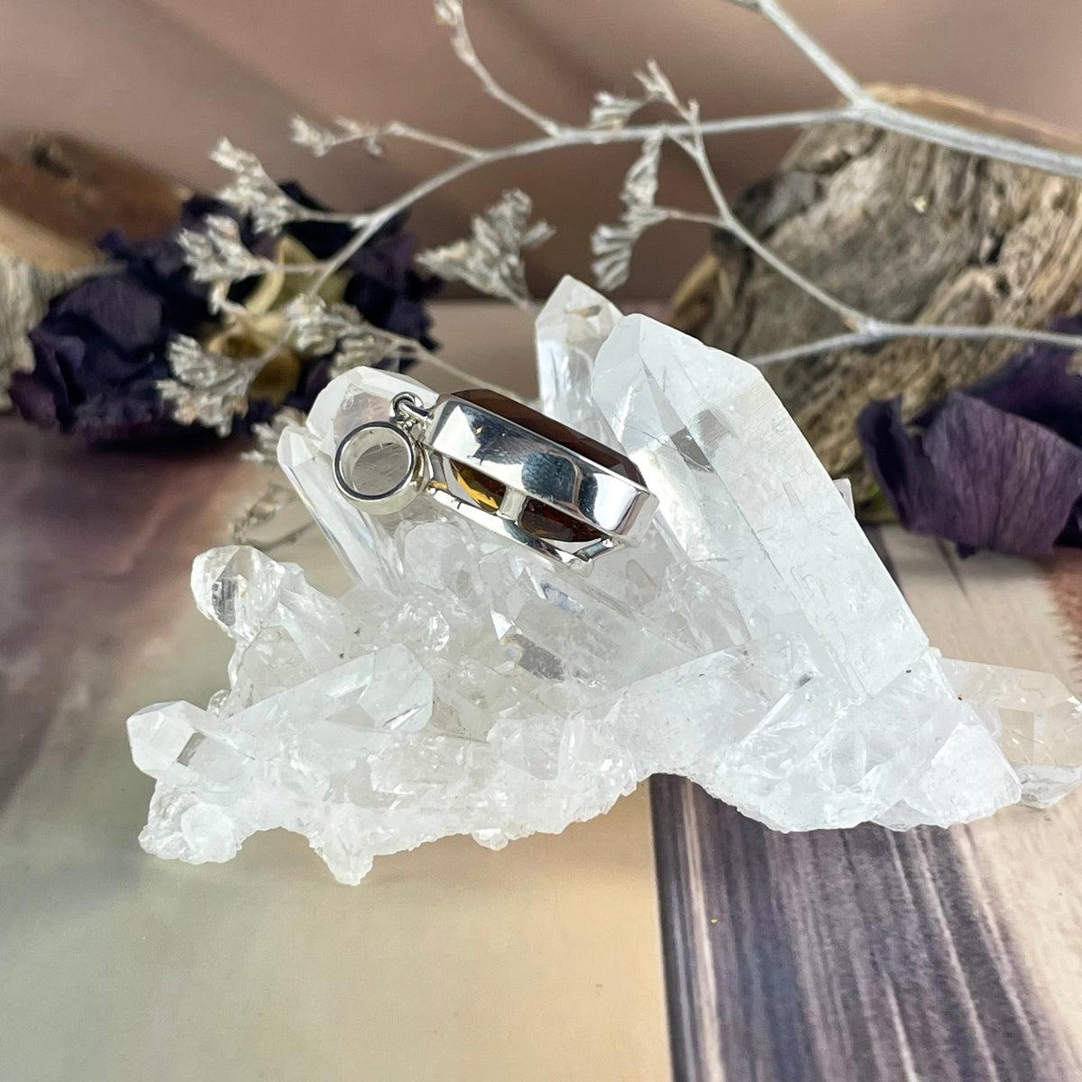 Oval Citrine Pendant