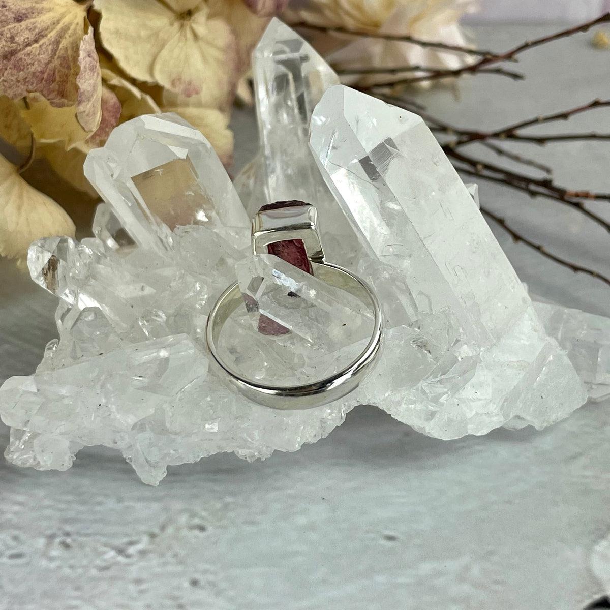 Pink Crystal Ring