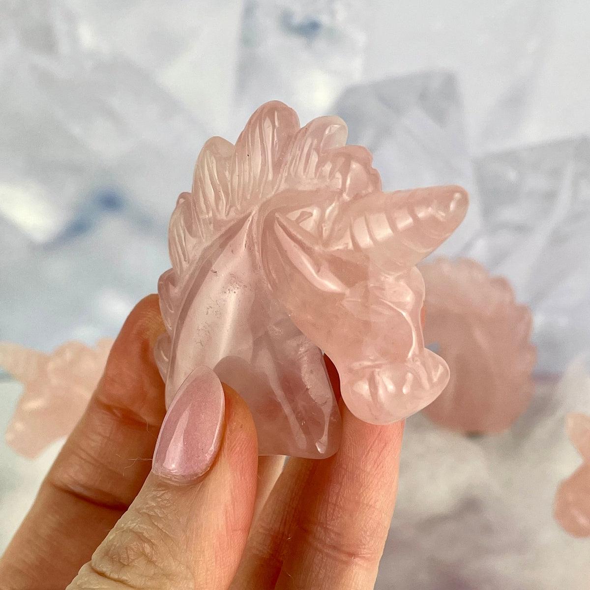 Pink Quartz Unicorn