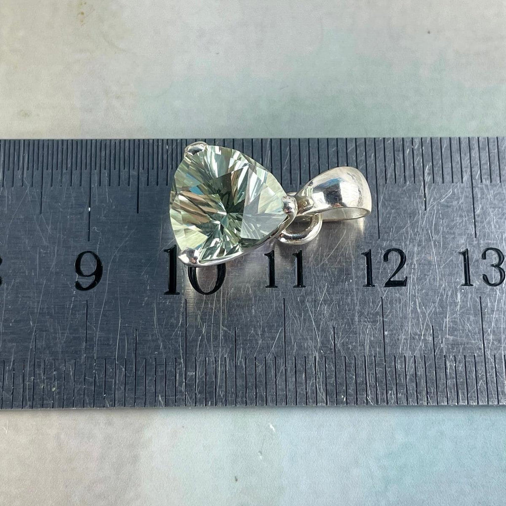 Sparkly Green Gemstone Pendant