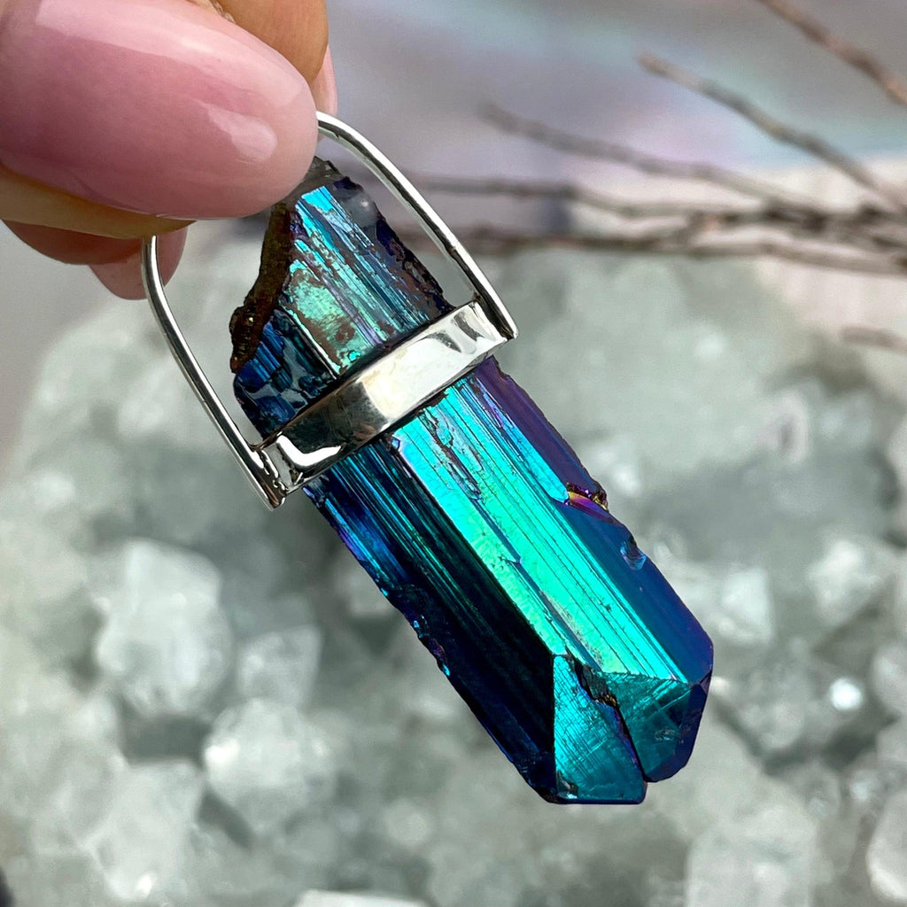 Flame Aura Raw Crystal