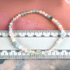 Morganite And Aquamarine Crystal Bracelet
