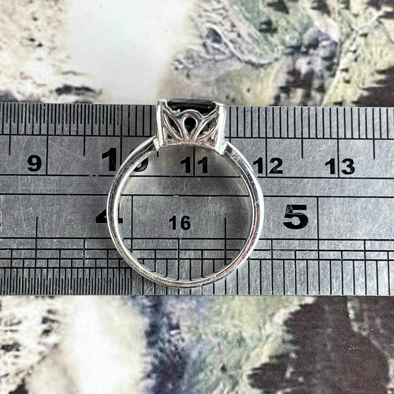 Heart Chakra Silver Ring