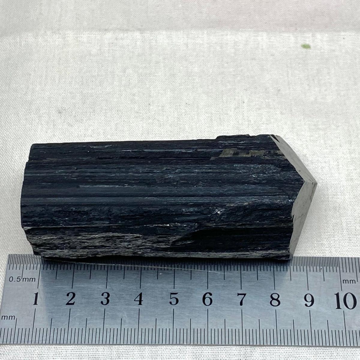 Black Tourmaline Large Raw & Polished Generator Crystal Points