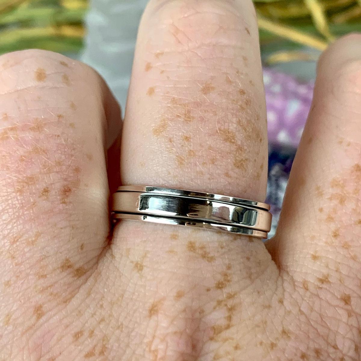 Silver Spinner Ring
