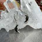 Green Baltic Amber Earrings
