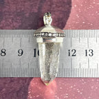Clear Quartz Wand Pendant