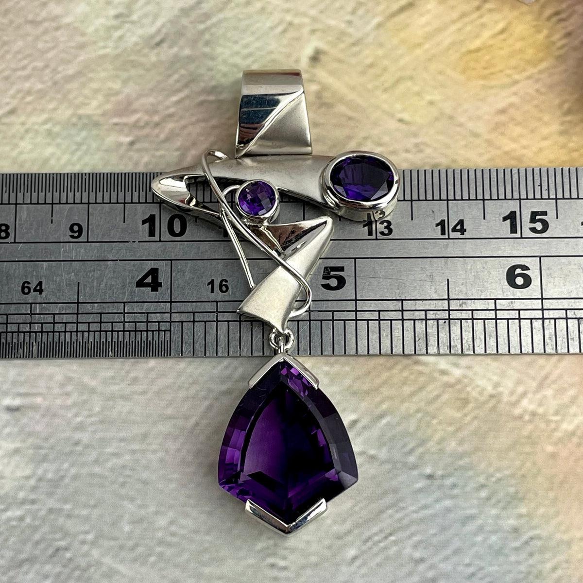 Unique Amethyst Pendant