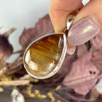 Yellow And Orange Quartz Pendant