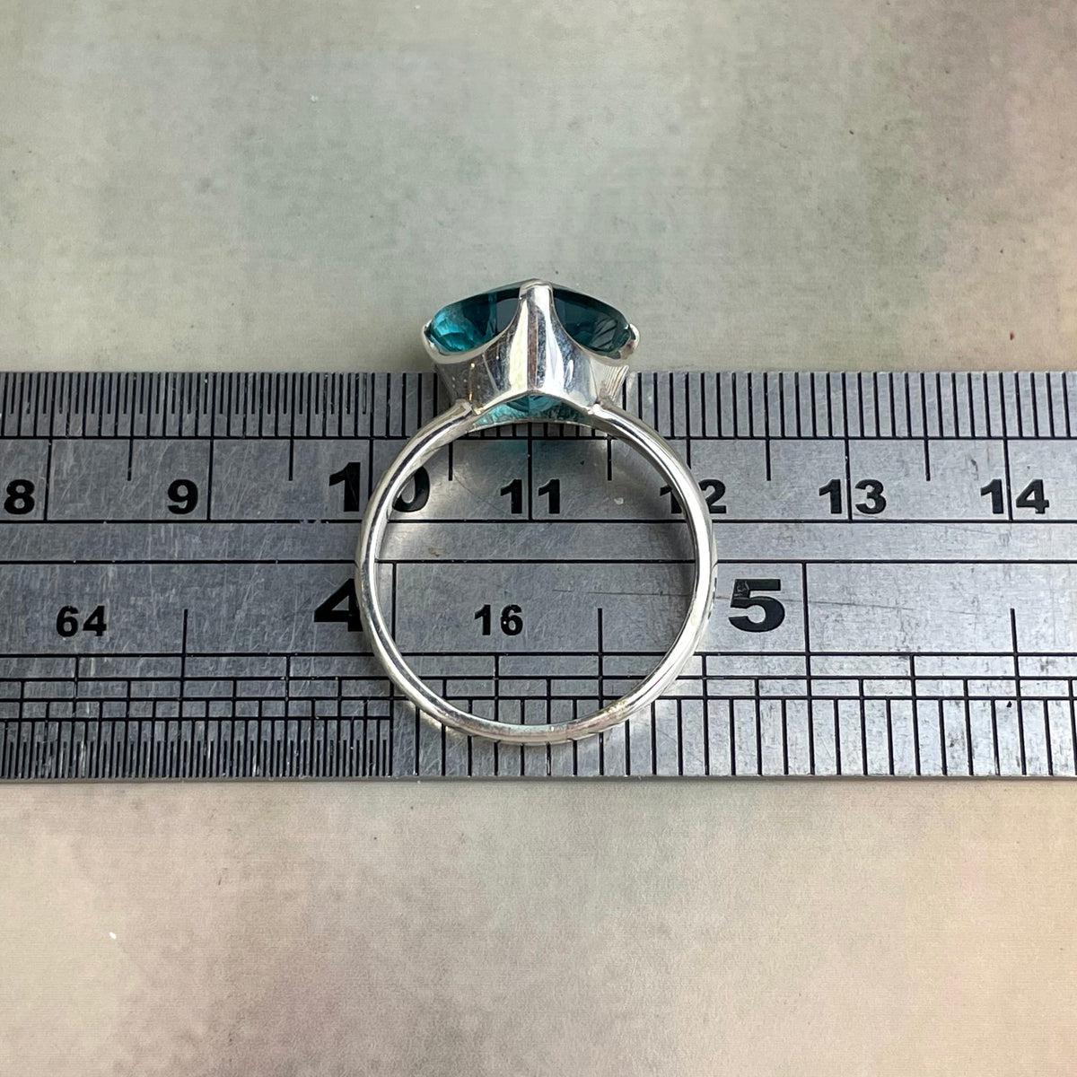 Green Fluorite Classic Ring