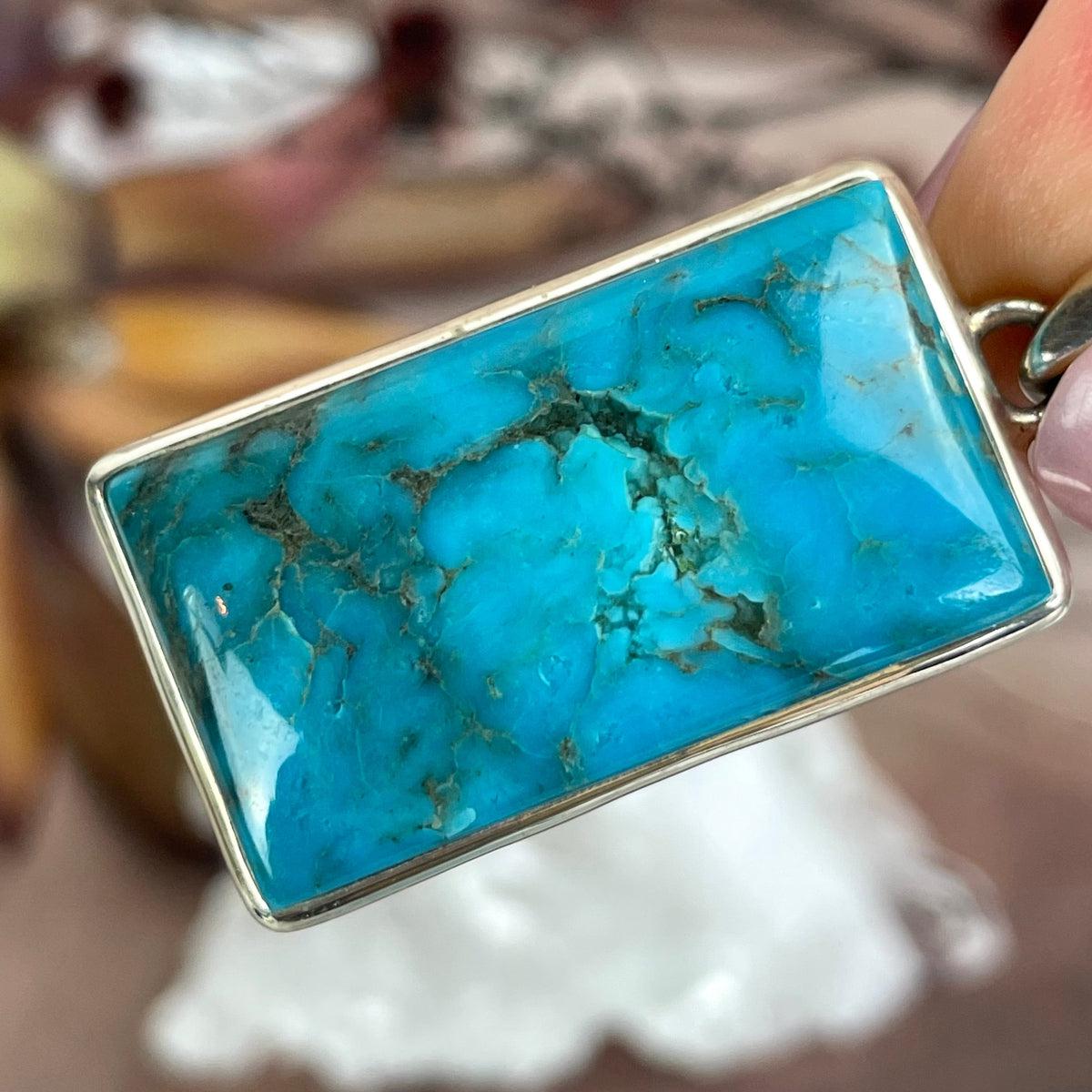 Turquoise Sterling Silver Necklace