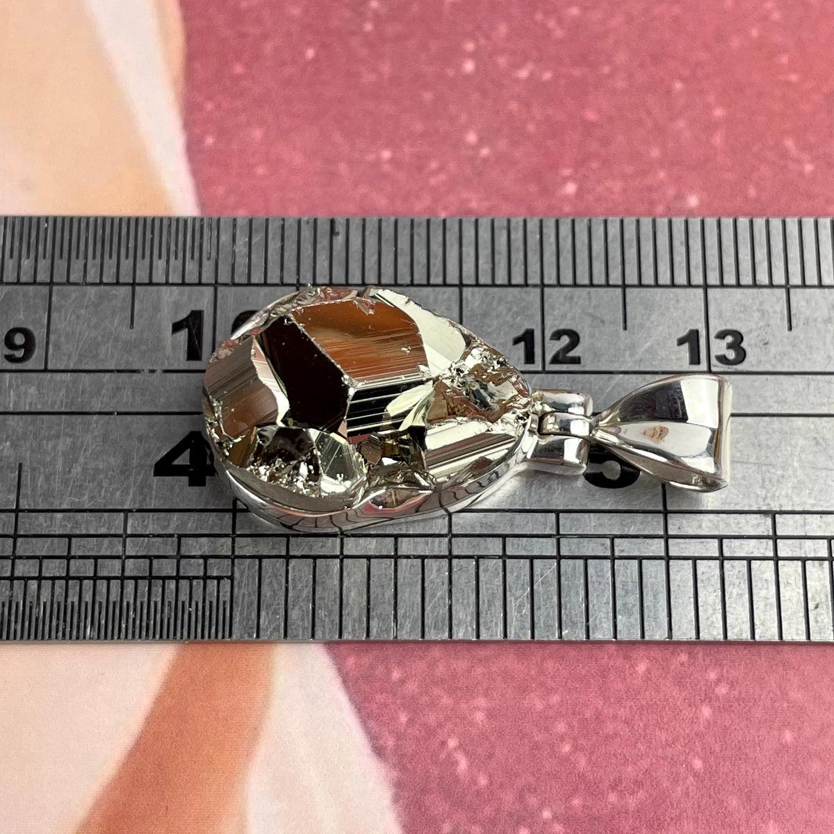 Pyrite Cluster Silver Jewellery