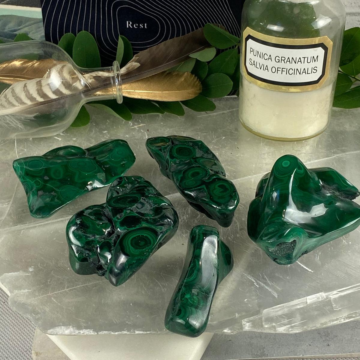 Malachite Pieces