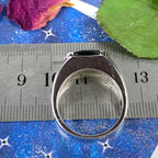 Tektite Gemstone Ring