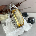 Contemporary Citrine Pendant
