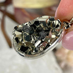 Oval Pyrite Pendant