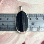 Black Raw Crystal Pendant