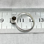 Smokey Quartz Double Terminated Point Ring