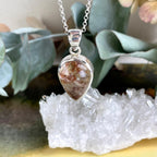 Inclusion Quartz Silver Pendant