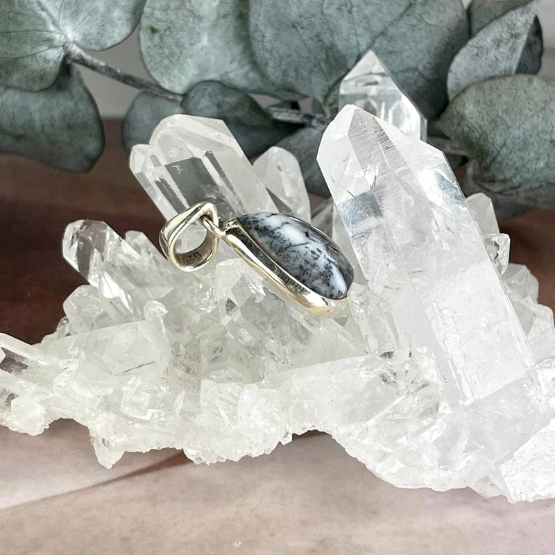 Dendritic Opal (Merlinite) Assorted Shape Pendants