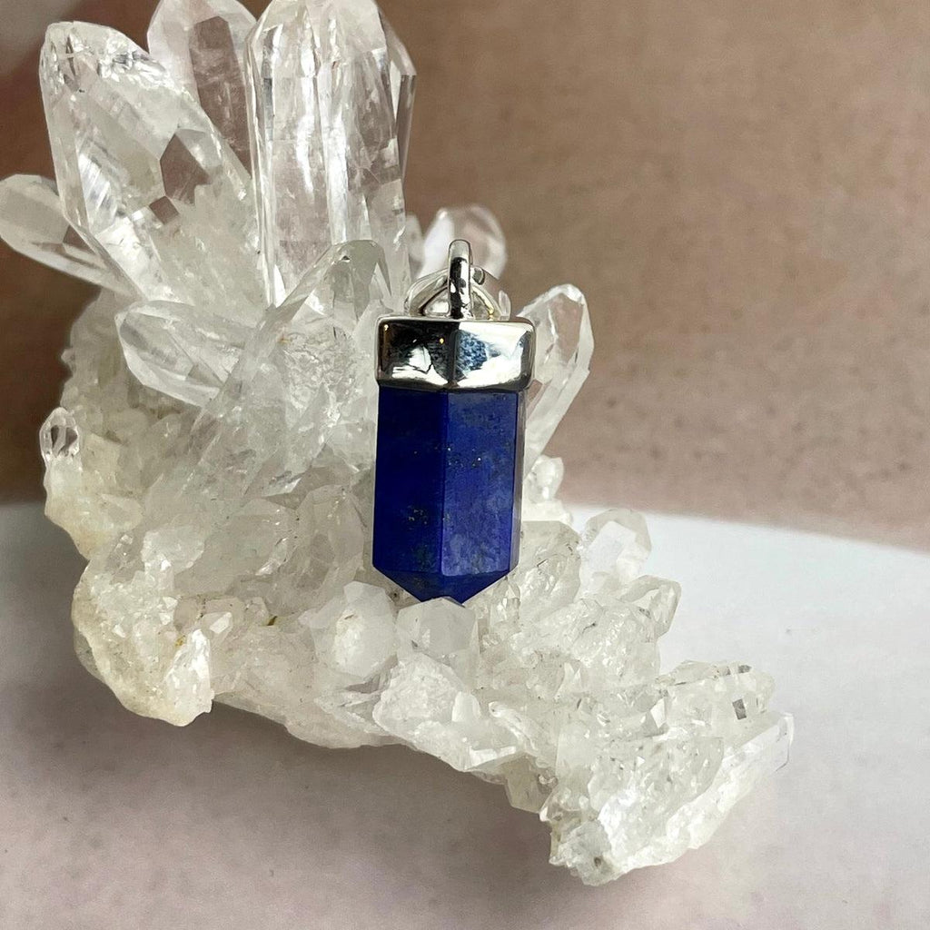 Lapis Lazuli Small Point Pendant