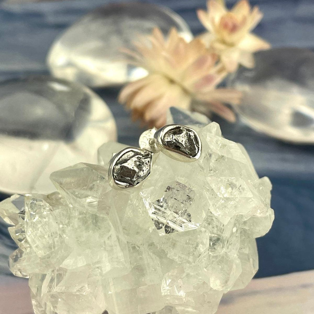 Hematite Studs