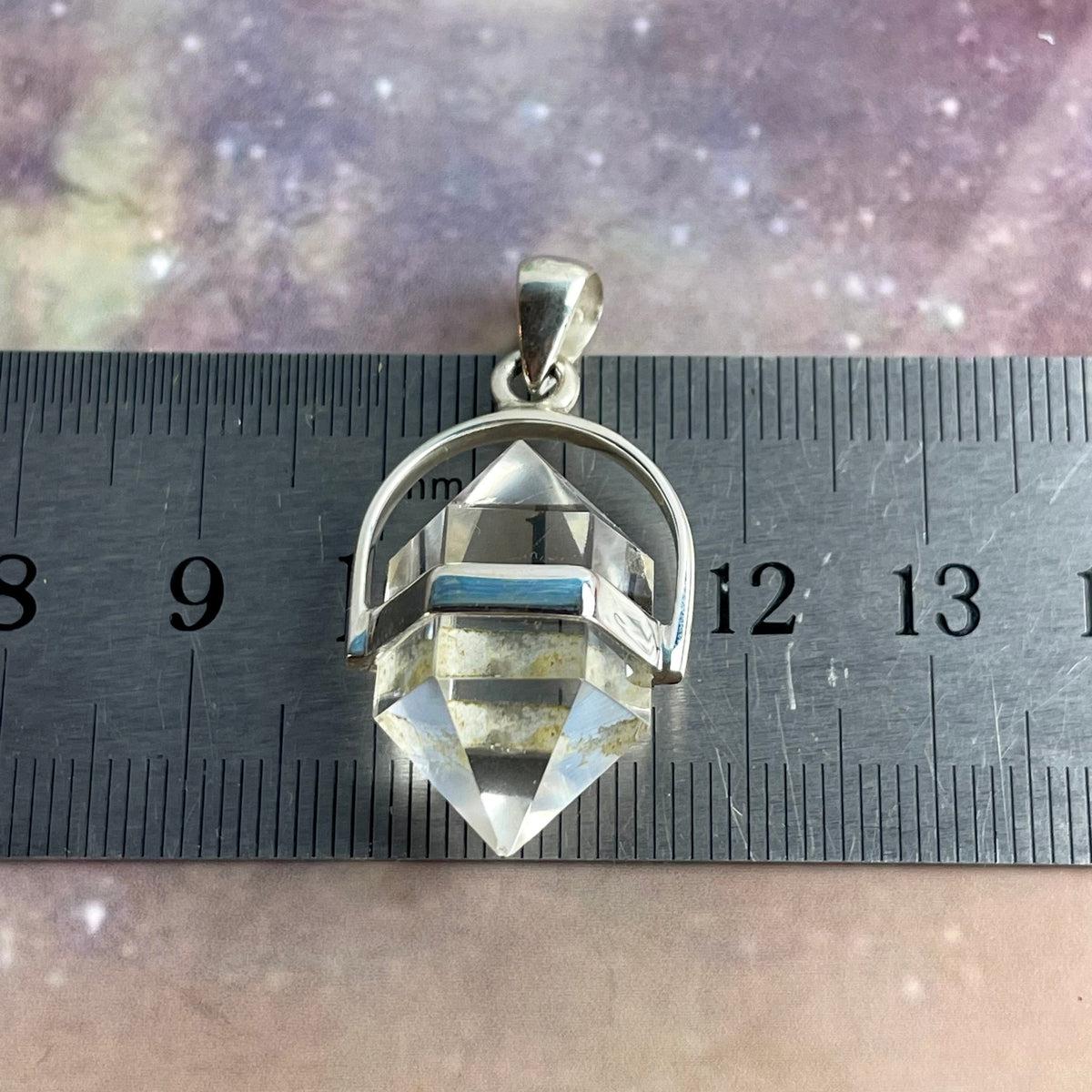 Clear Quartz Crystal Necklace