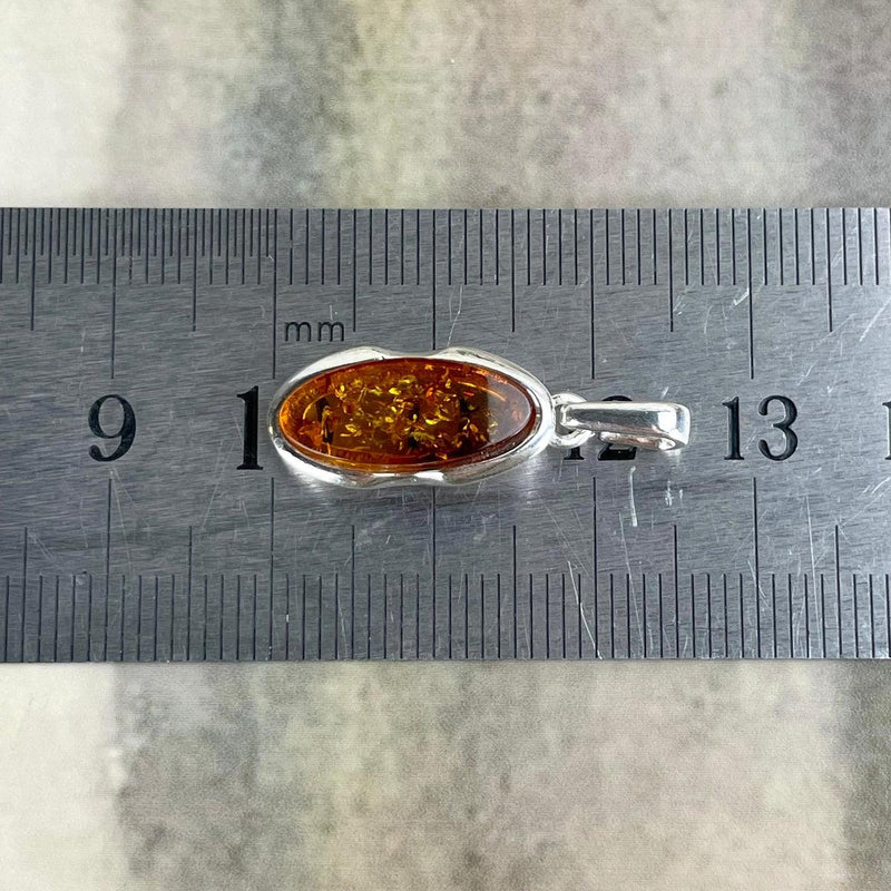 Amber Small Pendant