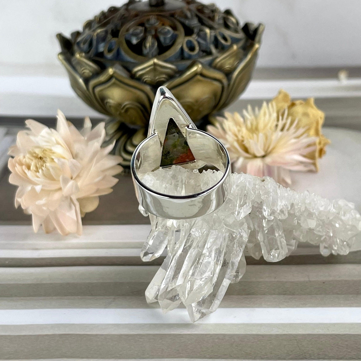 Mixed Crystal Ring