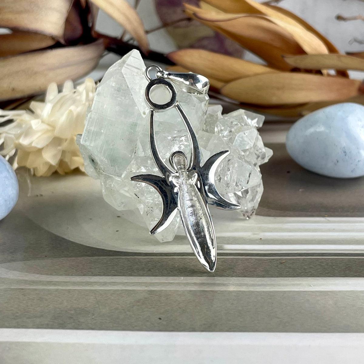Silver Crystal Pendant