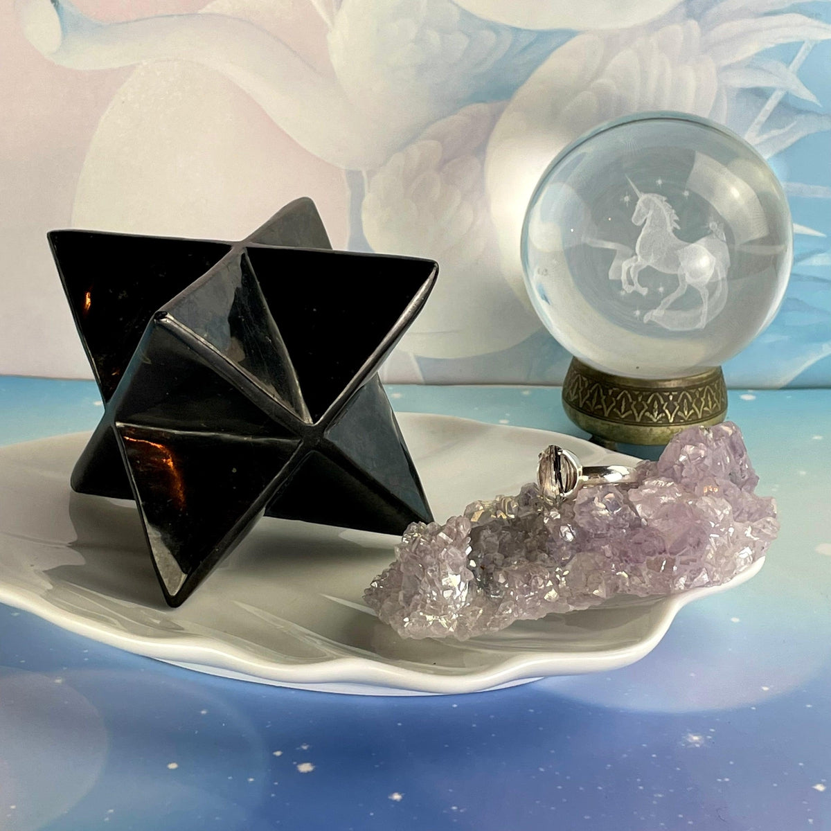 Black Crystal Star