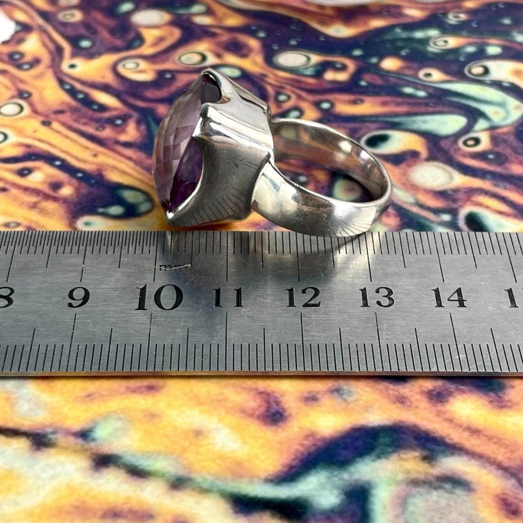 Amethyst Chunky Ring